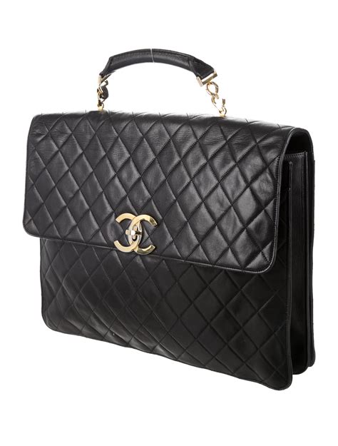 chanel briefcase women's